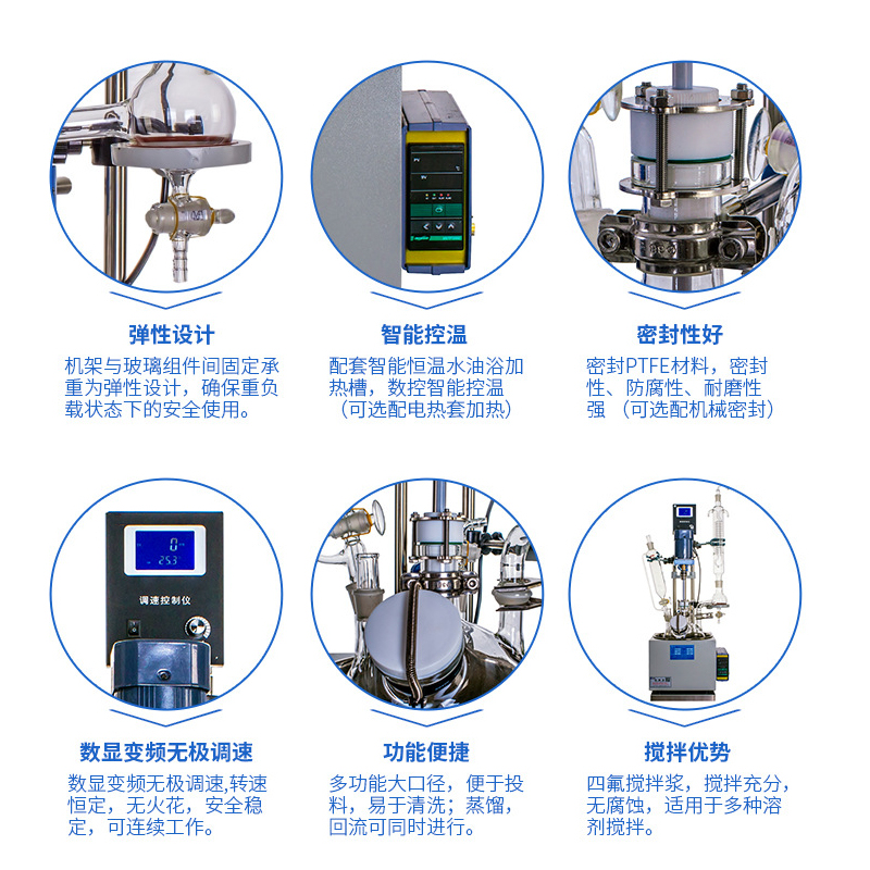 DF-2L單層玻璃反應釜