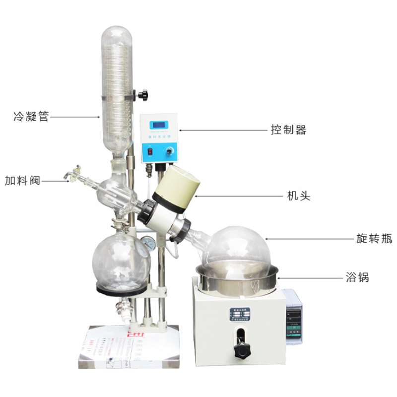 使用旋轉蒸發(fā)儀濃縮提純茶葉香料的方法